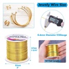 image:image22 Gauge Jewelry Wire Anezus Craft Wire Tarnish Resistant Copper Beading Wire for Jewelry Making Supplies and Crafting Antique Bronze 49 Yards45 MetersGold