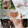 image:image22 Gauge Jewelry Wire Anezus Craft Wire Tarnish Resistant Copper Beading Wire for Jewelry Making Supplies and Crafting Antique Bronze 49 Yards45 MetersCopper