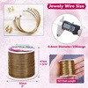 image:image22 Gauge Jewelry Wire Anezus Craft Wire Tarnish Resistant Copper Beading Wire for Jewelry Making Supplies and Crafting Copper 49 Yards45 MetersAntique Bronze
