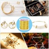 image:image22 Gauge Jewelry Wire Anezus Craft Wire Tarnish Resistant Copper Beading Wire for Jewelry Making Supplies and Crafting Copper 49 Yards45 MetersGold