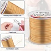 image:image22 Gauge Jewelry Wire Anezus Craft Wire Tarnish Resistant Copper Beading Wire for Jewelry Making Supplies and Crafting Copper 49 Yards45 MetersKC Gold
