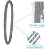 image:image50 Feet Stainless Steel Chains for Jewelry Making Anezus Jewelry Chain Bulk Small Metal Chains with 100 Jump Rings 30 Lobster Clasps for Necklace Making Bracelet DIY2mm Pack of 2