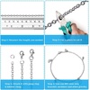 image:image50 Feet Stainless Steel Chains for Jewelry Making Anezus Jewelry Chain Bulk Small Metal Chains with 100 Jump Rings 30 Lobster Clasps for Necklace Making Bracelet DIY2mm