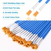 image:image50 Pcs Flat Paint Brushes for Touch Up Anezus Small Paint Brushes for Classroom Craft Brushes for Acrylic Watercolor Face Paintingflat