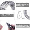image:imageAluminum Wire Anezus 18 Gauge 328 FT Metal Wire Bendable Sculpting Aluminum Line 1mm for Crafts Jewelry Making Beading Floral Silveraluminum wire with cutter18 gauge