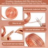 image:imageAluminum Wire Anezus 9 Gauge Bendable Metal Armature Aluminum Craft Wire for Wreath Making Beading Floral Silver 3 mm 50 Feet15m9 Gauge 3 mm