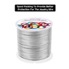 image:imageAnezus 12 Gauge Aluminum Wire 100 Feet  2mm Metal Armature Bendable Sculpting Wire for Crafts Wreath Making Jewelry Making Beading Floral Silversilver