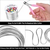 image:imageAnezus 12 Gauge Aluminum Wire 100 Feet  2mm Metal Armature Bendable Sculpting Wire for Crafts Wreath Making Jewelry Making Beading Floral Silversilver