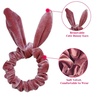 image:imageAnezus 20 Pack Velvet Scrunchies Hair Bobble Elastics Rabbit Ear Hair Scrunchy Women Hair ties 10 Colors
