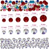 image:imageAnezus 3620Pcs Nail Art Rhinestones Gems Accessories for Nails Design Decoration
