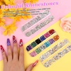 image:imageAnezus 4728Pcs Nail Gems with Crystals Rhinestones Jewls Pickup Tool Pen for Nails Nail Art Supplies Diamond Stones for Nails Decoration Makeup Clothes Shoes