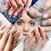 image:imageAnezus 4728Pcs Nail Gems with Crystals Rhinestones Jewls Pickup Tool Pen for Nails Nail Art Supplies Diamond Stones for Nails Decoration Makeup Clothes Shoes