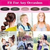 image:imageAnezus 50 Pcs Thick Black Hair Ties Large Hair Elastics Bulk Hair Ties Stretch Hair Bands Ponytail Holders for Thick Heavy and Curly Hair Neutral ColorsNeutral