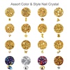 image:imageAnezus 6800Pcs Nail Art Rhinestones Nail Stone Gems Design Kit with Pickup Tools for Nail Art Supplies Accessories