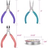 image:imageAnezus 7 Pc Jewelry Tools Set  Pliers Wire Cutters amp Craft Wire for Jewelry Repair amp Making