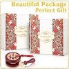 image:imageAnezus 754pcs Sealing Kit with Wax Beads Stamp Warmer Vintage Envelopes Metallic Pen for Letter Sealing Invitations Crafts
