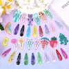 image:imageAnezus 80 Pcs Hair Clips Hair Barrettes 2 Inch Snap NonSlip Metal Hair ClipsAssorted Color