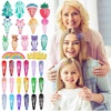 image:imageAnezus 80 Pcs Hair Clips Hair Barrettes 2 Inch Snap NonSlip Metal Hair ClipsAssorted Color