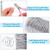 image:imageAnezus Bendable Craft Metal Wire  540 Feet 18 Gauge Flexible Beading Wire for Wreath Making Jewelry Making Floral Silver 1mm18 Gauge1 mm Pack of 2