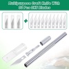 image:imageAnezus Craft Knife Precision Cutter and Self Healing Cutting Craft Mat Hobby Knife Set with 30 PCS Knife for Art Hobby Craft Scrapbooking StencilC Black