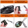 image:imageAnezus Craft Wire  Tarnish Resistant Copper Beading Wire for Jewelry Making Supplies Black 18 GaugeBlack