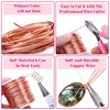 image:imageAnezus Craft Wire  Tarnish Resistant Copper Beading Wire for Jewelry Making Supplies Black 18 GaugeCopper