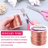 image:imageAnezus Craft Wire  Tarnish Resistant Copper Beading Wire for Jewelry Making Supplies Black 18 GaugeCopper