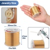 image:imageAnezus Craft Wire  Tarnish Resistant Copper Beading Wire for Jewelry Making Supplies Black 18 GaugeKC Gold