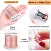 image:imageAnezus Craft Wire  Tarnish Resistant Copper Beading Wire for Jewelry Making Supplies Black 18 GaugeRose Gold