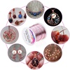 image:imageAnezus Craft Wire  Tarnish Resistant Copper Beading Wire for Jewelry Making Supplies Black 18 GaugeRose Gold Pink