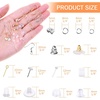 image:imageAnezus Earring Making Kit with Earring Hooks Findings Earring Backs Posts Jump Rings for Jewelry Making Supplies 2320Pcs