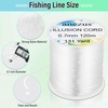 image:imageAnezus Fishing Wire for Hanging Clear Fishing Line Invisible String Strong Monofilament Line for Hanging Decorations and Crafts07mm  60lb