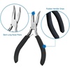 image:imageAnezus Jump Rings for Jewelry Making Supplies with Jump Ring Pliers 1200Pcs Dull Silver and Bright Silver