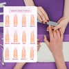 image:imageAnezus Nail File Set Buffer Shiner Polisher Double Sided Emery Boards Washable Nail Files for Gel Nails Natural Nails and Acrylic Nails
