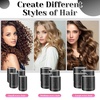 image:imageAnezus SelfGrip Rollers Set  60 Pcs Multicolored Curlers and Clips for HairstylingBlack