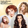 image:imageAnezus SelfGrip Rollers Set  60 Pcs Multicolored Curlers and Clips for HairstylingBright Yellow
