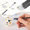 image:imageAnezus Tiny Detail Paint Brushes 30 Pcs Fine Paint Brushes Set with 3 Size 000000 Liner Brush for Miniature 40k Model Crafts Watercolor Acrylics Oil