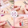 image:imageEarrings Hooks for Jewelry Making Anezus 2000Pcs Earring Making Supplies Kit with Fish Hook Earrings Earring Cards Jewelry Plier Earring Backs and Jump Ring for Jewelry Making and Earring Repair