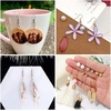 image:imageEarrings Hooks for Jewelry Making Anezus 2000Pcs Earring Making Supplies Kit with Fish Hook Earrings Earring Cards Jewelry Plier Earring Backs and Jump Ring for Jewelry Making and Earring Repair