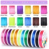 image:imageElastic String for Bracelets Anezus 12 Rolls Crystal Beading Wire for Jewelry Making Stretch Magic Bead Cord for Beading Bracelets and Jewelry MakingCrystal Round