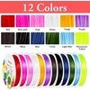 image:imageElastic String for Bracelets Anezus 12 Rolls Crystal Beading Wire for Jewelry Making Stretch Magic Bead Cord for Beading Bracelets and Jewelry MakingFlat