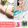 image:imageElastic String for Bracelets Anezus 12 Rolls Crystal Beading Wire for Jewelry Making Stretch Magic Bead Cord for Beading Bracelets and Jewelry MakingFlat
