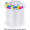 image:imageElastic String for Bracelets Anezus 1mm Elastic Bracelet String Beading String Jewelry String Stretch Cord for Bracelets Jewelry Making Beads07 mm
