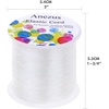 image:imageElastic String for Bracelets Anezus 1mm Elastic Bracelet String Beading String Jewelry String Stretch Cord for Bracelets Jewelry Making Beads1 mm