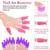 image:imageGel Polish Remover Kit Anezus 1045pcs Gel Nail Polish Remover Tools with Nail Clips Nail Wipes Cuticle Pusher and Cutter Nail Buffer and Files for Acetone Acrylic Nail Remover