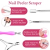 image:imageGel Polish Remover Kit Anezus 1045pcs Gel Nail Polish Remover Tools with Nail Clips Nail Wipes Cuticle Pusher and Cutter Nail Buffer and Files for Acetone Acrylic Nail Remover
