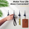 image:imageKey Chain Clip Hook Anezus D Ring Clip Keychain Lanyard Swivel Snap Hooks Clip on Key Ring for Crafts and Purse Hardware 34 inchMulticolors