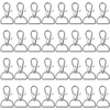 image:imageKey Chain Clip Hook Anezus D Ring Clip Keychain Lanyard Swivel Snap Hooks Clip on Key Ring for Crafts and Purse Hardware 34 inchSilver