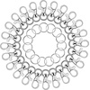 image:imageKey Chain Swivel Hooks Anezus 200pcs Keychain Hardware Metal Swivel Snap Hook Lanyard Clips Hooks with Keychain Rings for Keychain Hardware and Lanyard Charms Small100