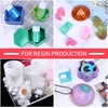 image:imageMica Powder for Resin Pigment Anezus Epoxy Resin Dye Powder with Resin Mixing Cups and Sticks Cosmetic Grade Pigment Powder for Slime Lip Gloss and Soap Making